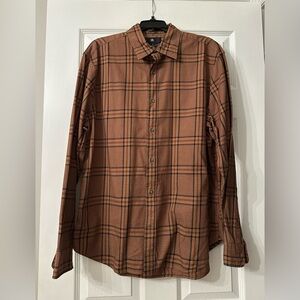 Banana Republic Brown Plaid Shirt